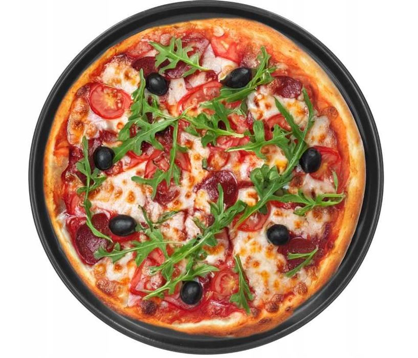Blacha do pizzy forma do pieczenia stalowa 32 cm