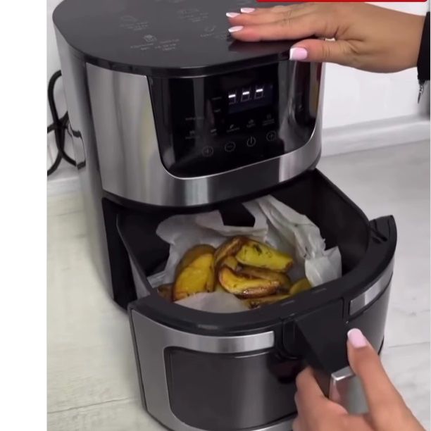 Жаровня аерогриль мультипечь фритюрница Zepline ZP - 142 8 л 4200 Вт