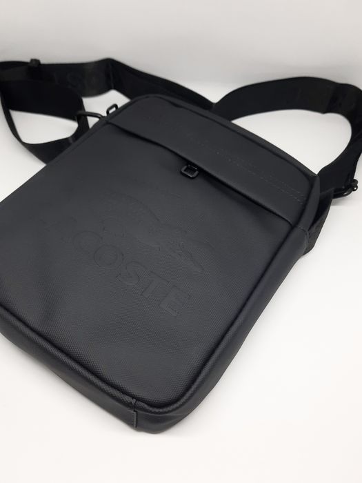 Сумка чоловіча барсетка лакоста | Мужская сумка мессенджер