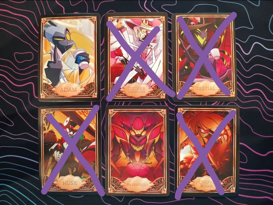 Офіційні колекційні картки Hazbin Hotel / Trading cards 2nd edition