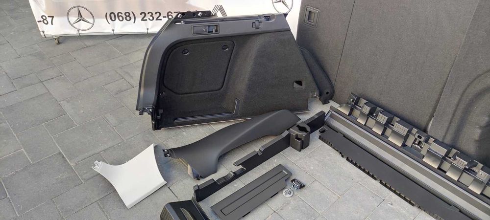 Golf 7 комплект багажника 5G9867427 фальш пол