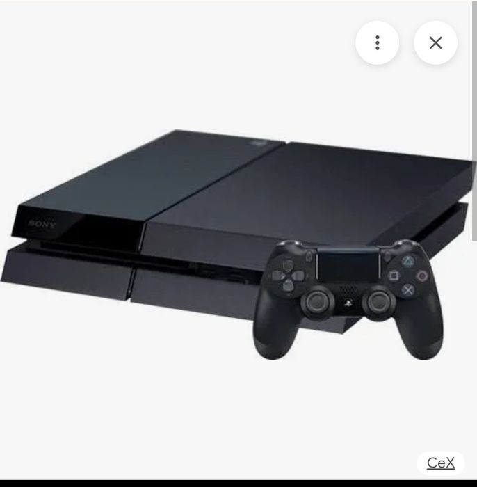 Ps4 com dois comandos originais e dois iguais aos das fotos