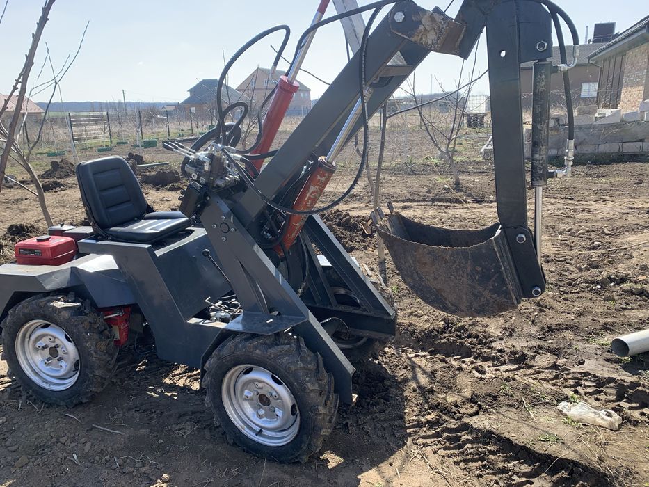 Міні навантажувач погрузчик міні трактор мотоблок