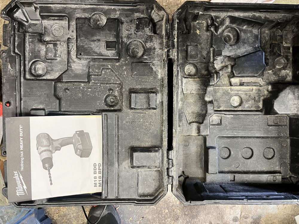 skrzynka milwaukee m18 bpd bdd pusta