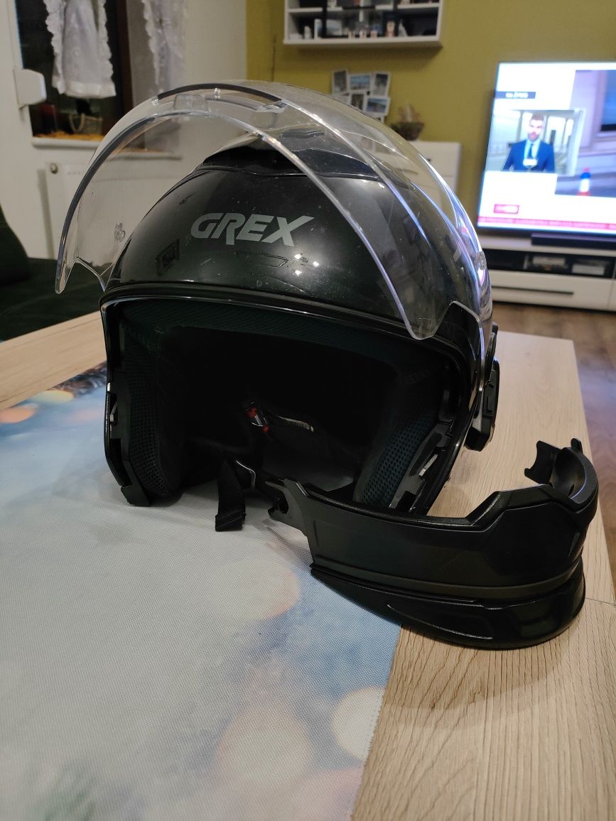 Kask szczękowy XL Grex "G4.1 Pro" Kinetic z interkomem