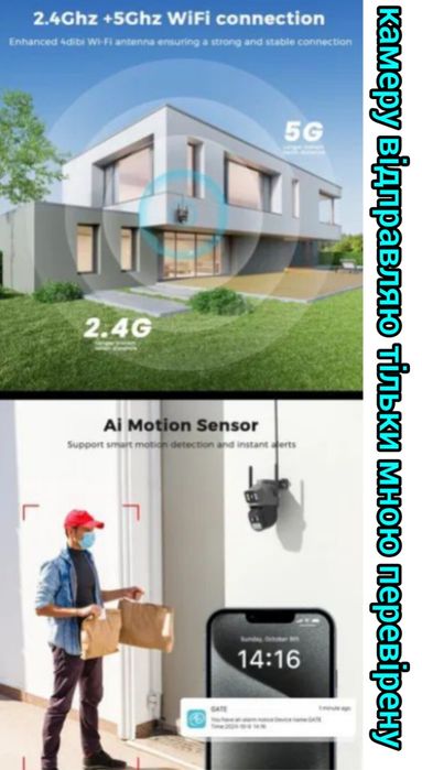 Камера  BESDER 15MP A22YQS з авто спостереженням та автоматичним ZOOM