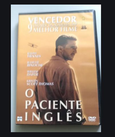 Dvd NOVO O Paciente Inglês SELADO Plastificado Ralph Fiennes Binoche