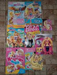 Książka Kolorowanka Wyklejanka Naklejkomania Zestaw Barbie