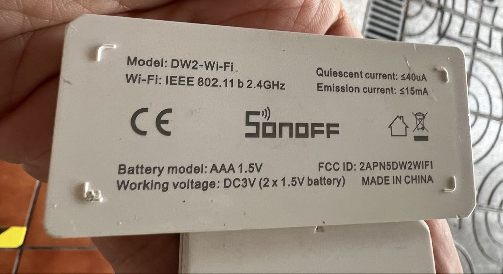eWelink SONOFF WiFi sensor de porta/janela