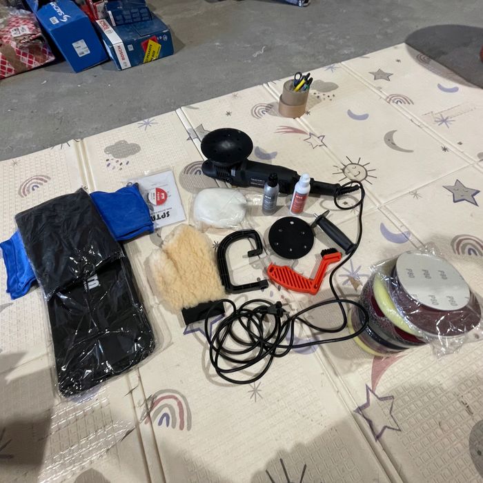 Polerka samochodowa SPTA mimośrodowa 750W 6 poziomów prędkości