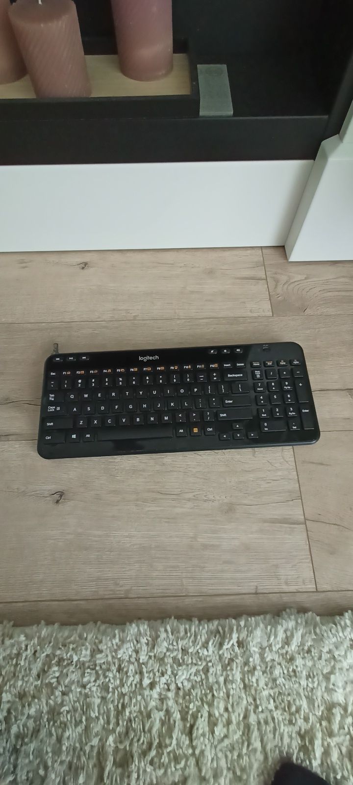 Klawiatura bezprzewodowa Logitech K360 do pracy bardzo dobry stan