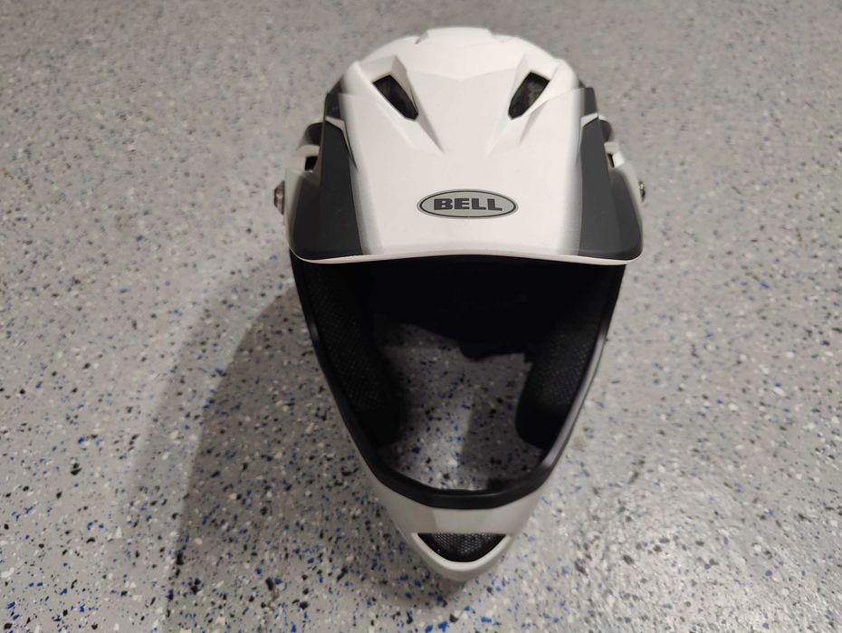 Kask Rowerowy Bell Fullface Sanction biały - rozmiar L