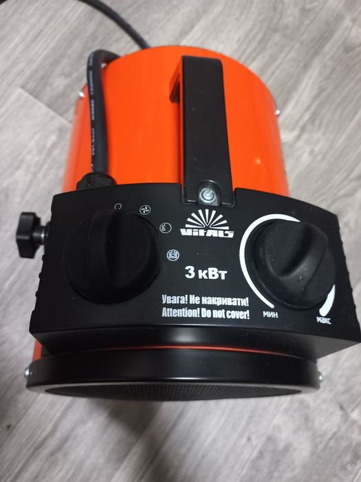 Елетричний тепловентилятор Vitals 3квт