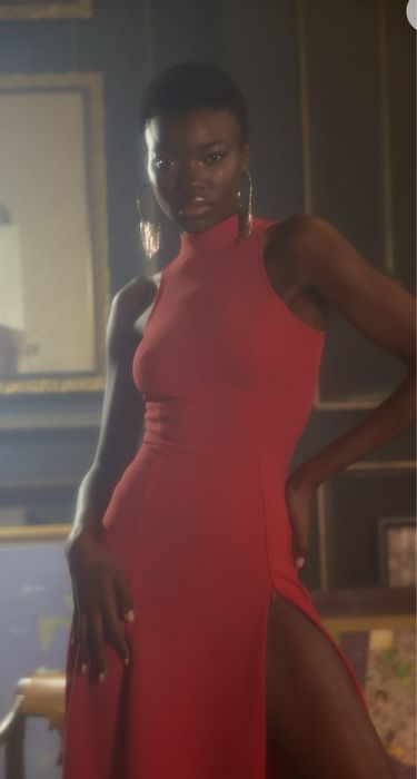 Gepur червона сукня максі з розміром