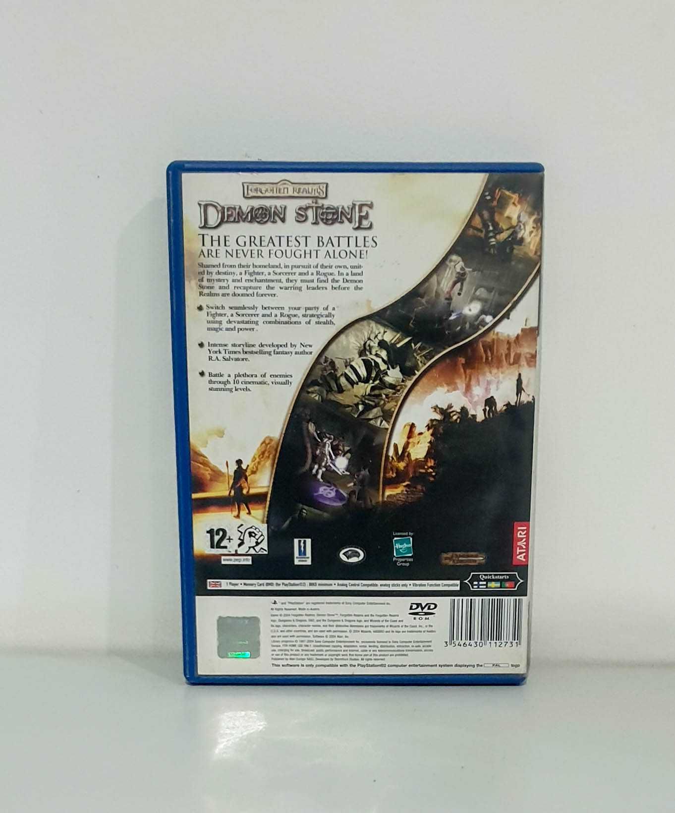 Gra Forgotten Realms-Demon Stone Ps2 2x Ang