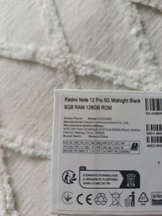 Xiaomi Redmi Note 12 Pro 5g