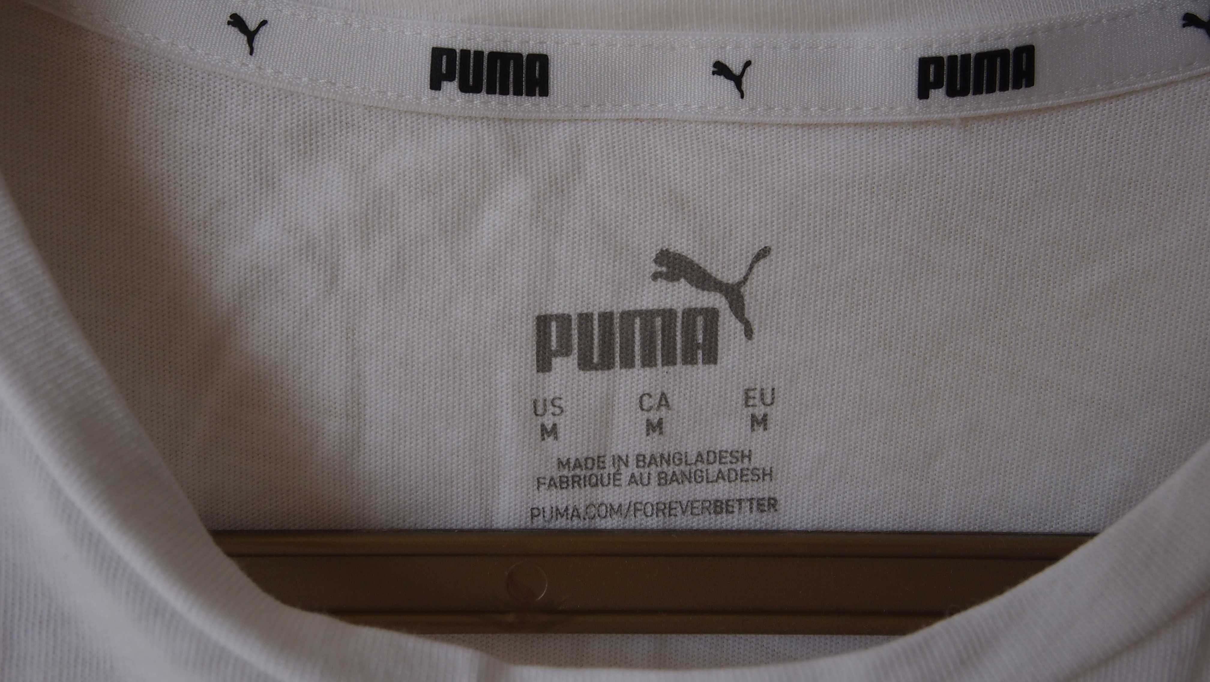 T shirt bluzka puma biała M nowa