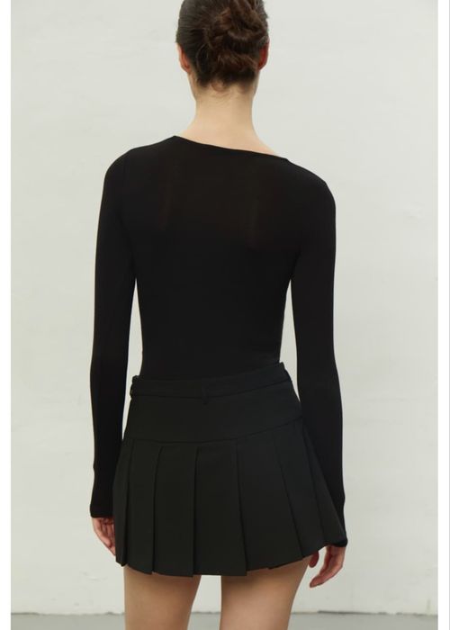 Боді  чорне PAPAYA