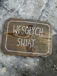 Tabliczka Wesołych Świąt