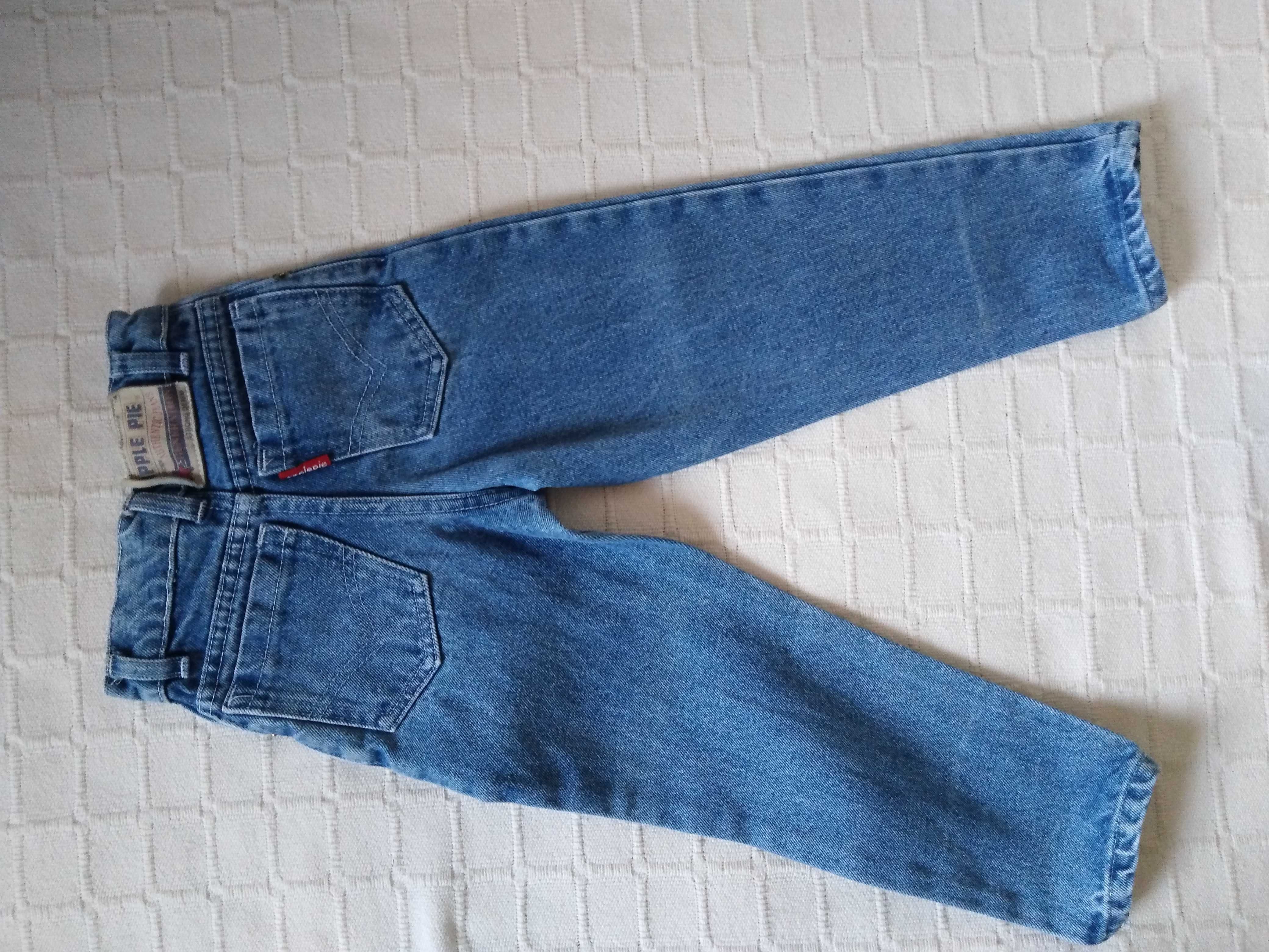Calças Ganga Azuis Apple Pie Strong Denim 4 Anos