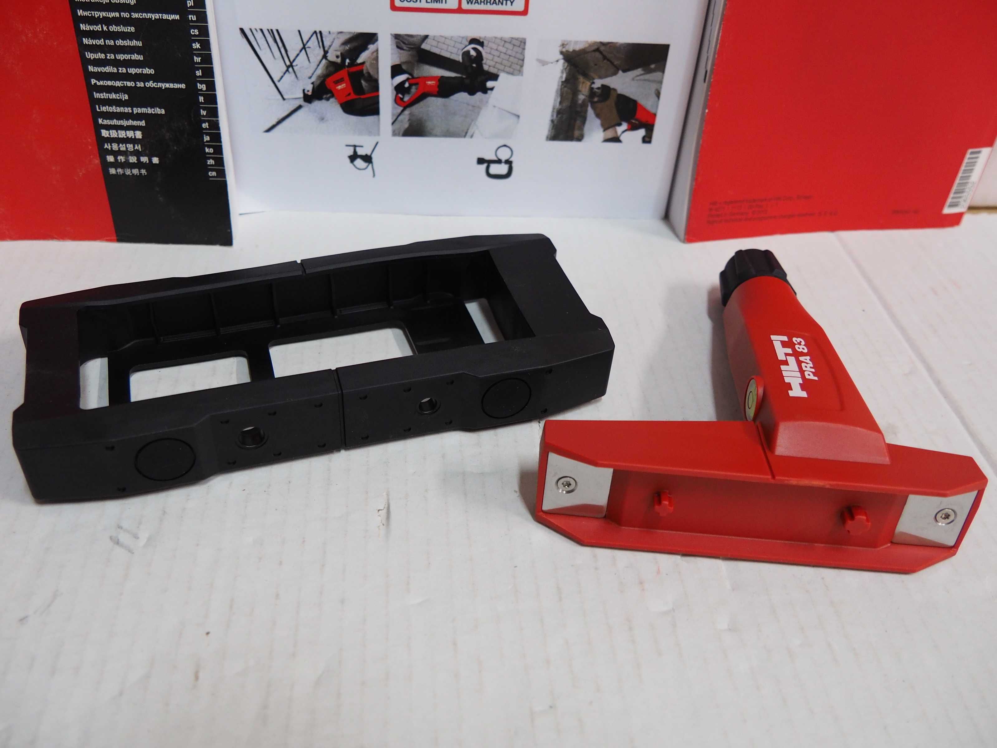 HILTI uchwyt do detektor czytnik czujnik PRA 20,30,31,300,35,36 pr 2,3