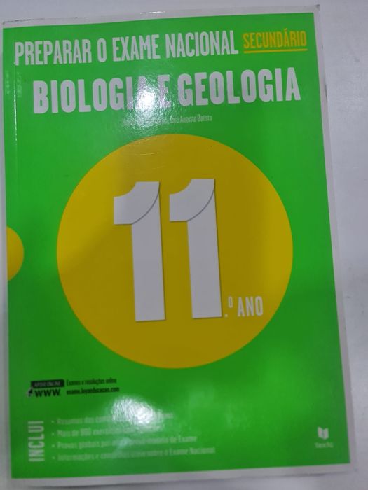 Caderno de preparação de exame Biologia e Geologia 11°Ano