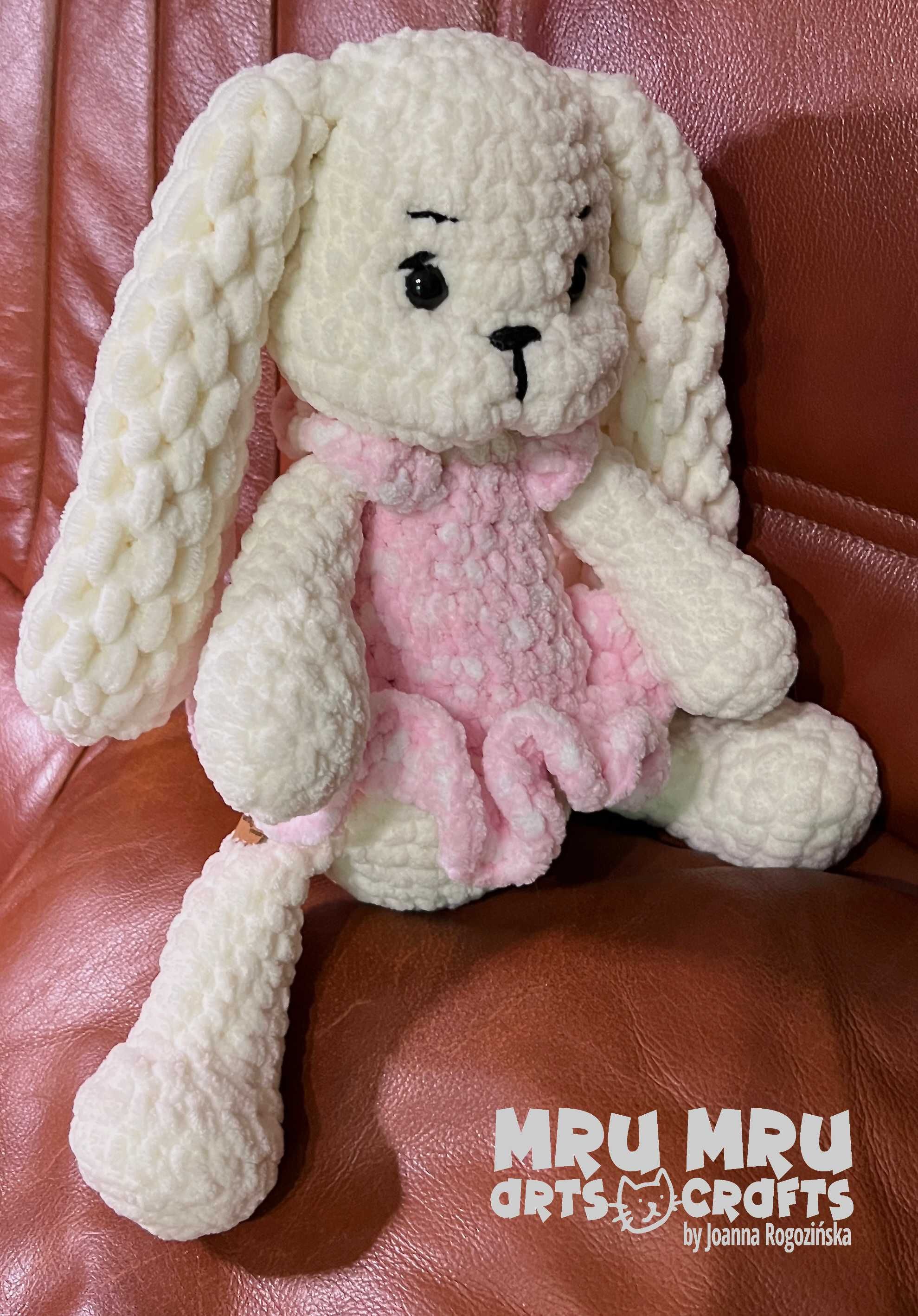 Handmade Amigurumi Królik