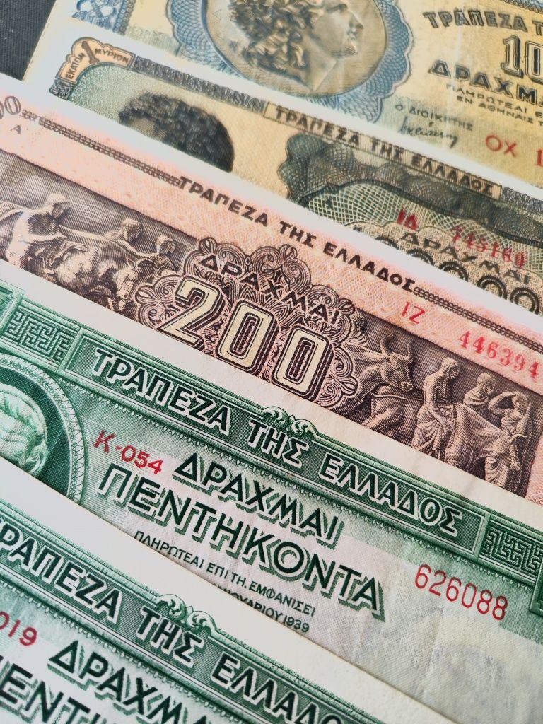 Vendo Notas Grécia