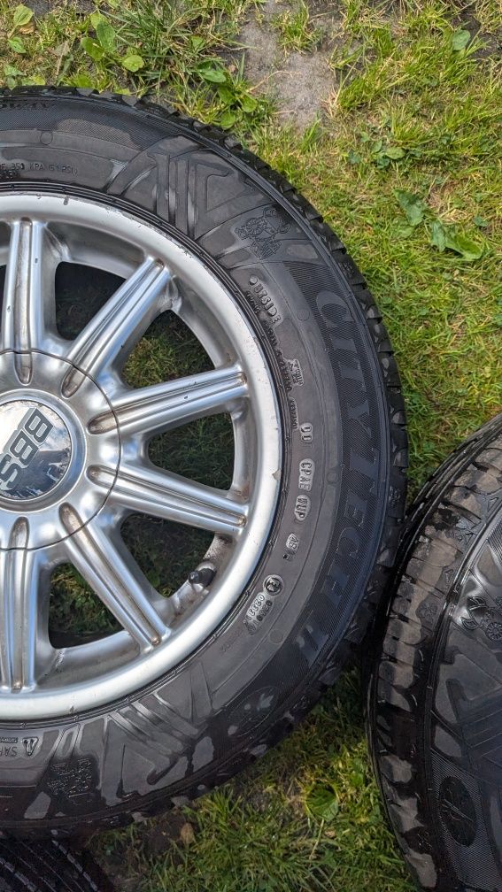Alufelgi 15 R15 5x100  BBS Skoda Octavia I  z oponami