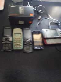 5 starych telefonów