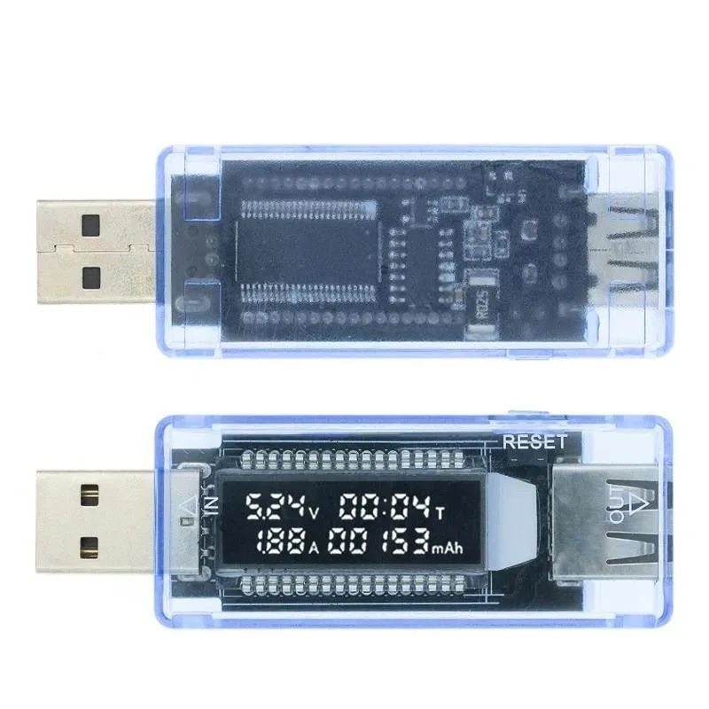 ‼️USB тестер‼️KEWEISI KWS-V20 вольтметр амперметр mAh метр