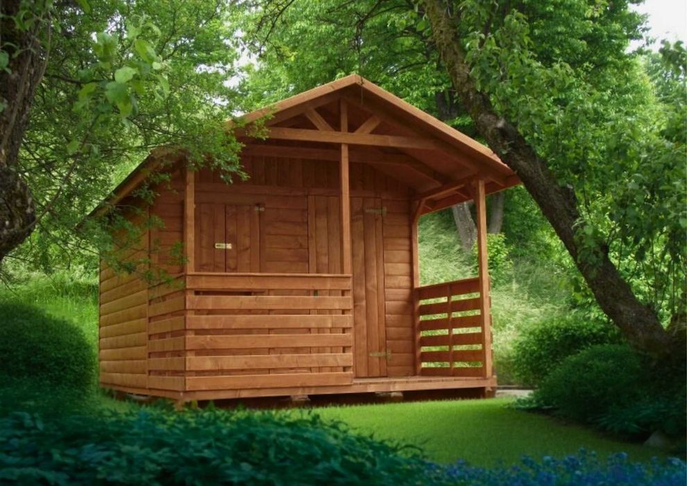 Altana Domek drewniany rekreacyjny letniskowy na działkę ROD (Kraków R