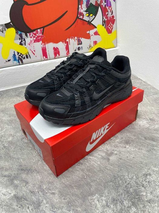 !SALE! Кросівки Nike P-6000 Triple Black 36 37 38 39 40 41 42 43 44 45