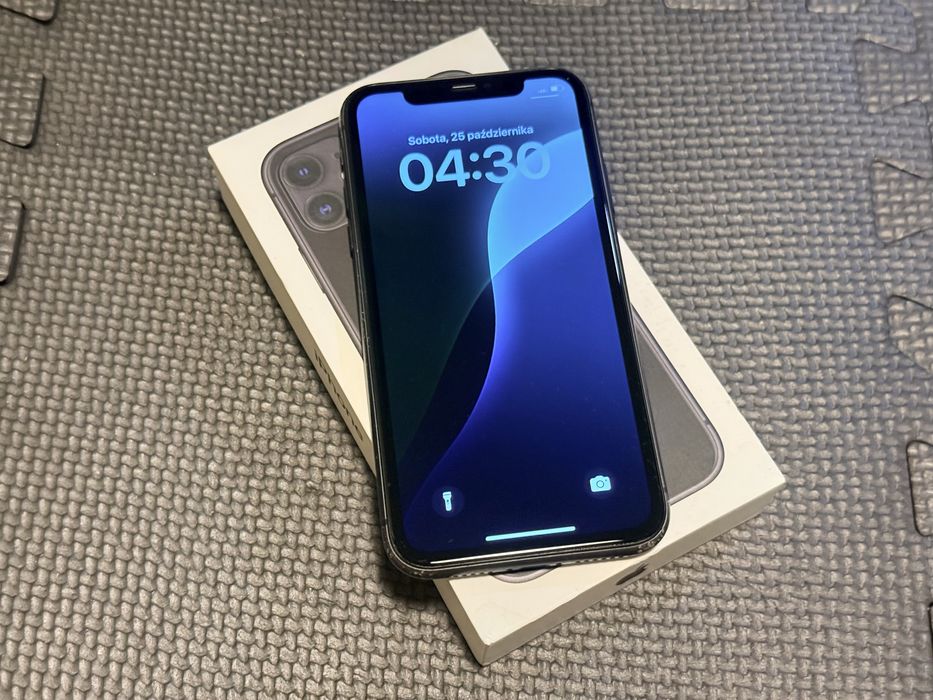 Iphone 11 64gb black 100% kondycji baterii!