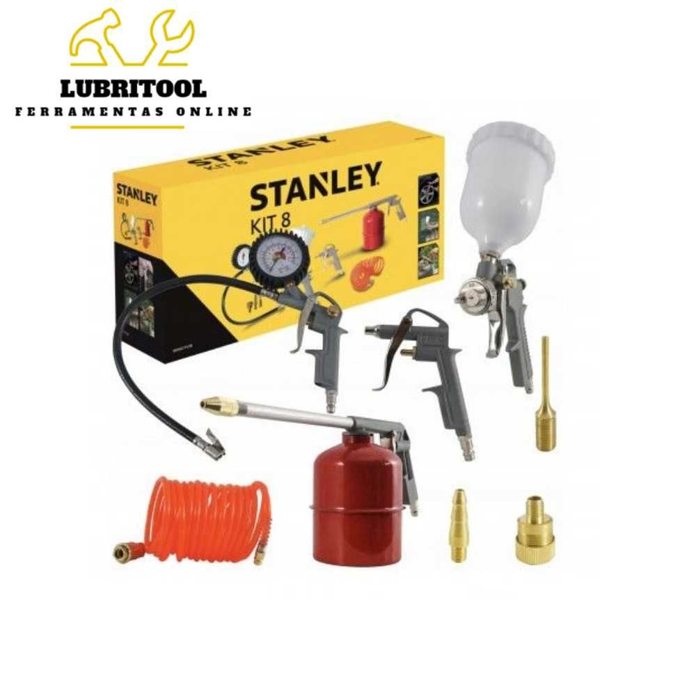 STANLEY Kit 8 Peças Pintura Ar Comprimido 904.5671STN | NOVOS