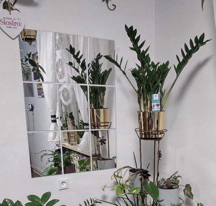 Zestaw 9 luster ściennych 21x30 A4 – szlif C-kant, taśma