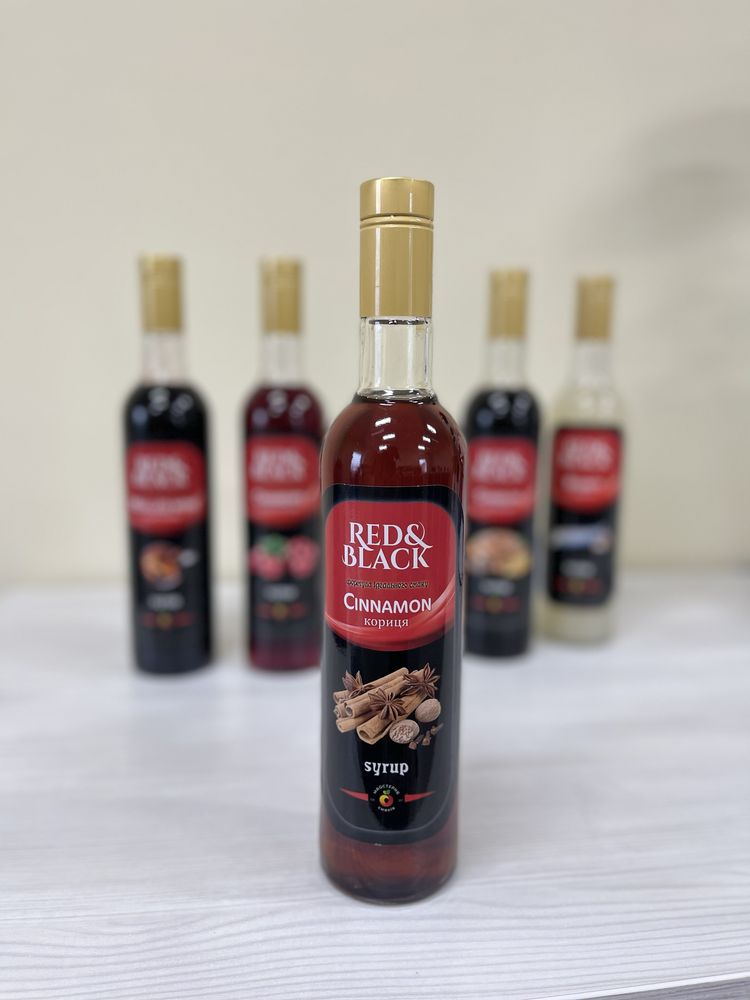 Сиропи Red&Black 0,7 л (0,9 кг)