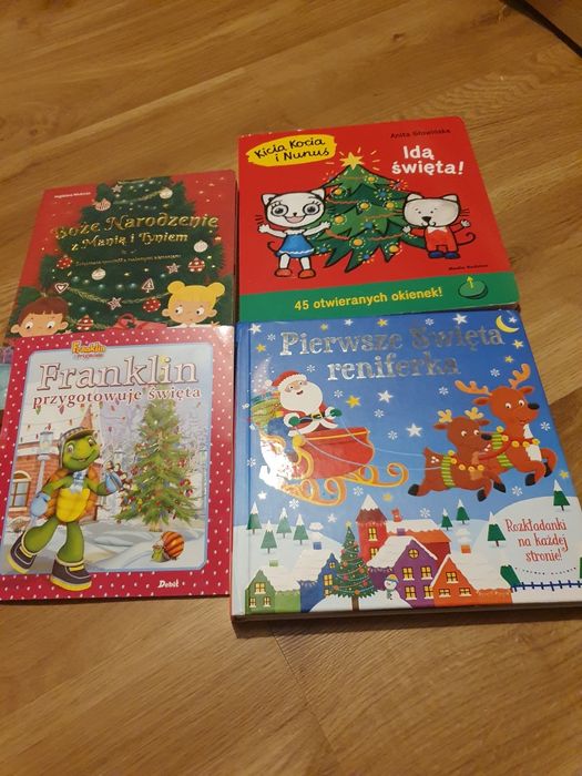Świąteczne książki kicia kocia franklin