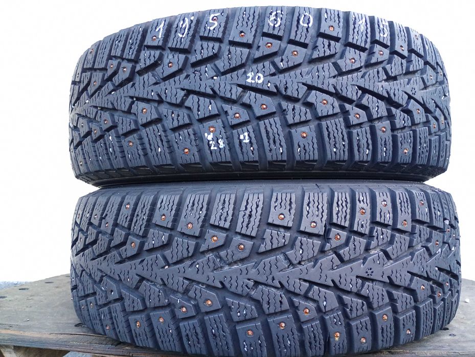 195/60 r15 2шт Maxxis 20р. зима шипи шини резина 195 60 15 (w28*2)