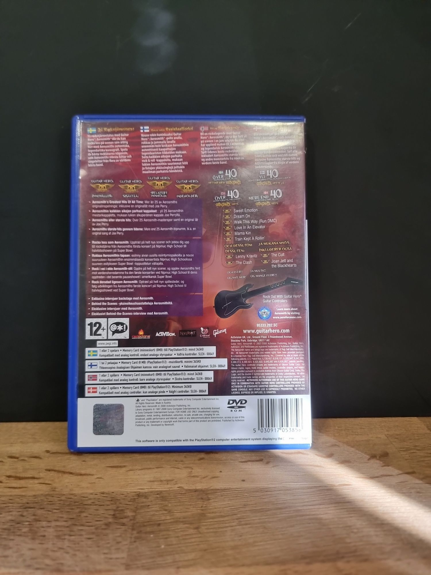 Guitar hero Aerosmith ps2