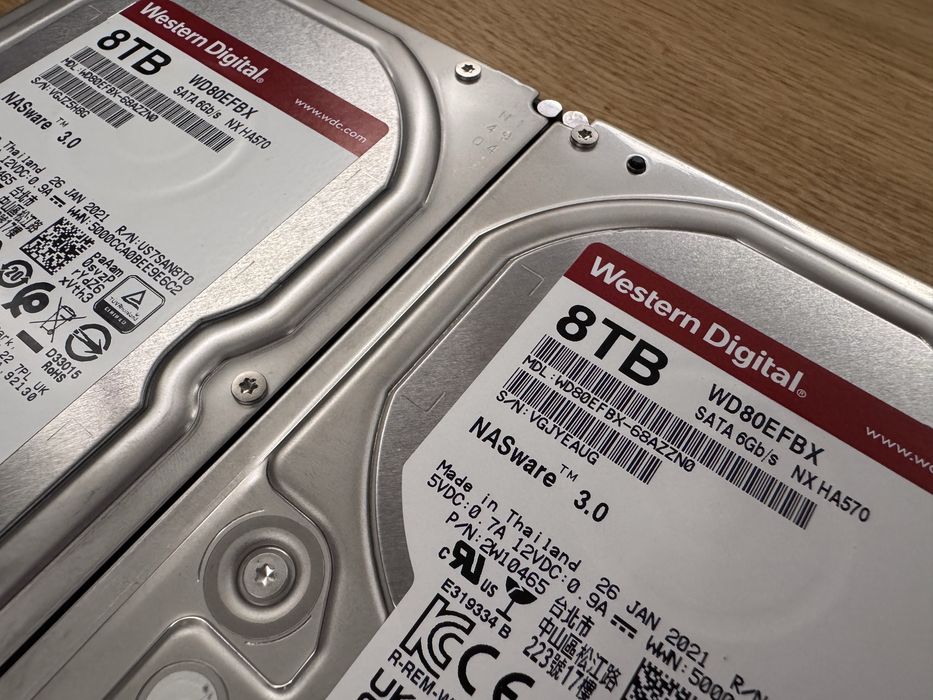 WD Red Plus # WD80EFBX # 8TB NAS # zero problemów