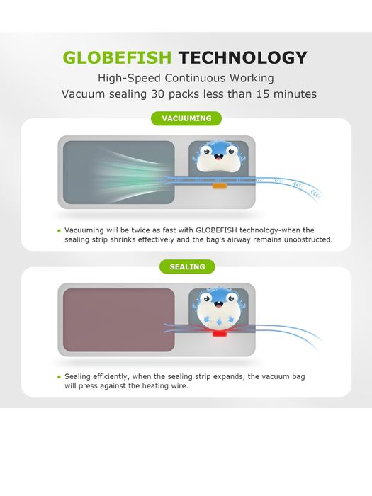 Pakowarka Próżniowa do Żywności, Funkcja 5 w 1, Utrzymuje Świeżość
