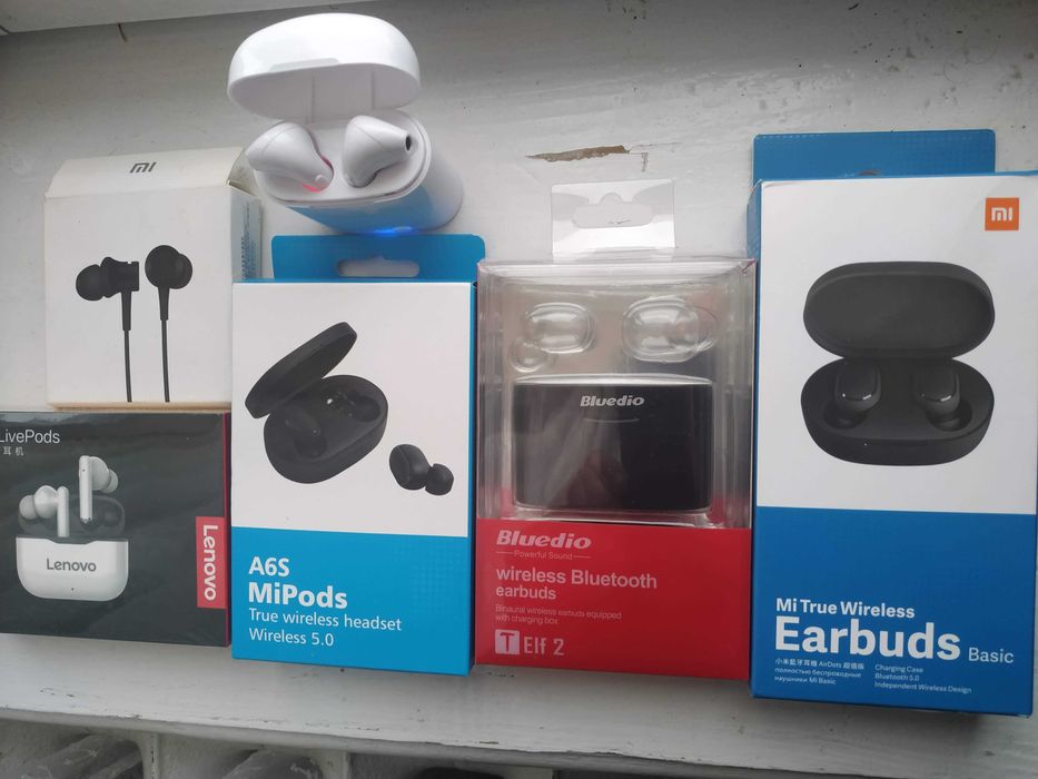 Наушники Lenovo LivePods Нові Оригінал навушники блютуз