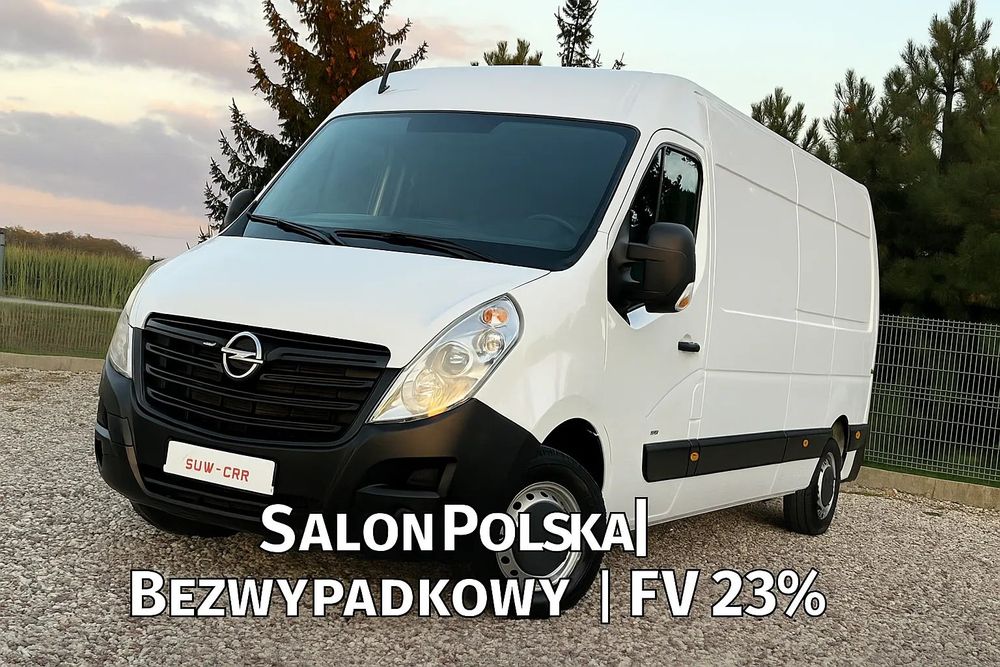 Opel Movano/Master L3H2 2.3CDTI 135KM, Zakup 12.2021, Ledy, Tempomat, Klima, Salon Polska, Pierwszy Właściciel, BEZWYPADKOWY, FV 23%, BARDZO ZADBANY !!!