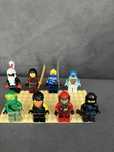 Lego ninjago figurki, Nya, Cole, Kai, Unagami