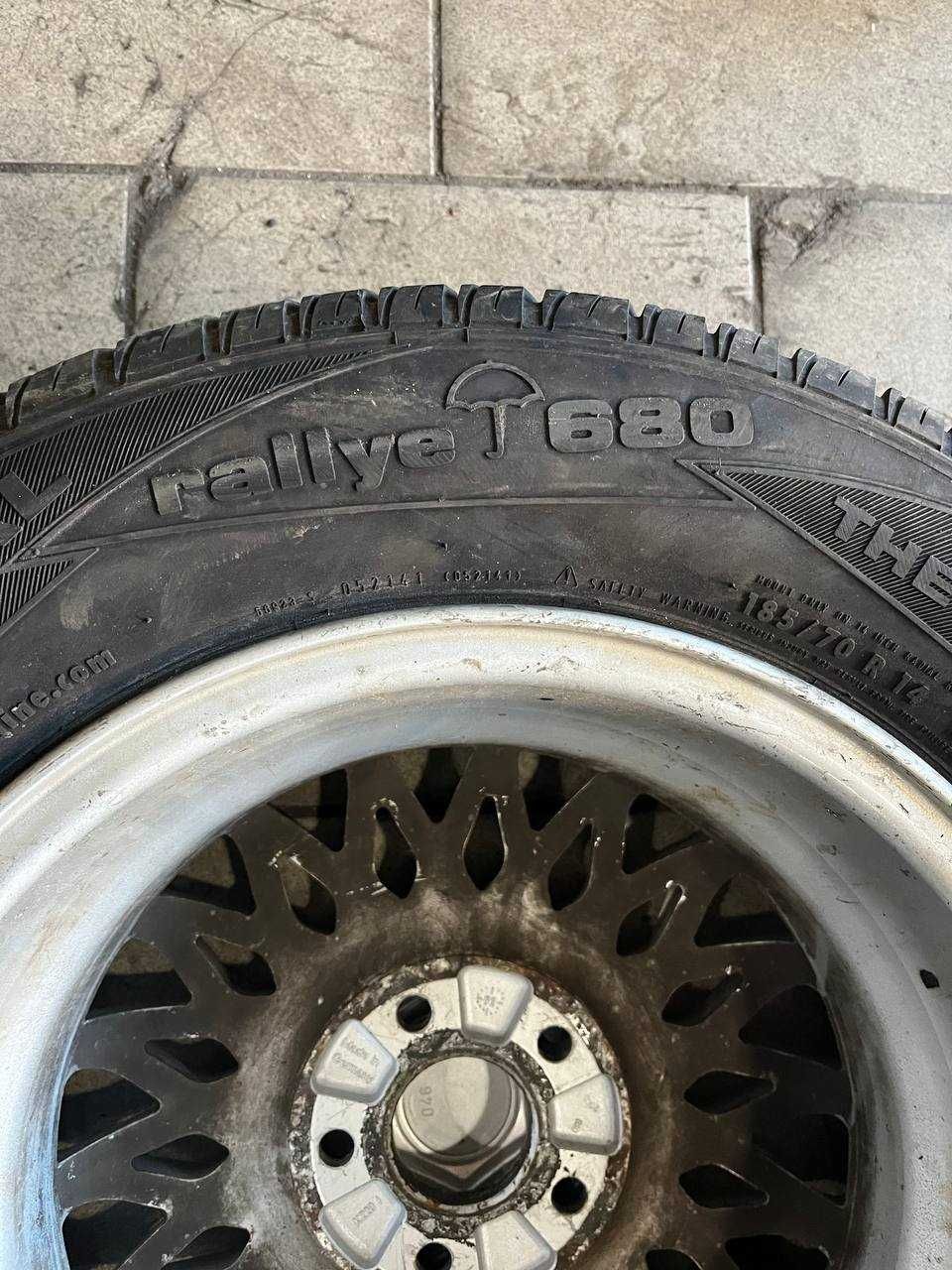 Диски з шинами 4*14,3 R14 185/50R14