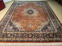 Prestizowy Ghoum Kork 400 # 280 Kaszmirowy perski dywan ręcznie tkany