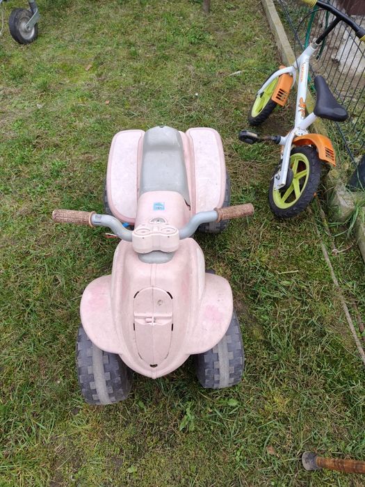Oddam rowerek decathlon i quad Smoby