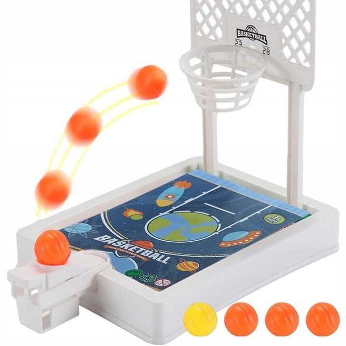 Mini koszykówka biurkowa gra zręcznościowa antystresowa do biura, domu