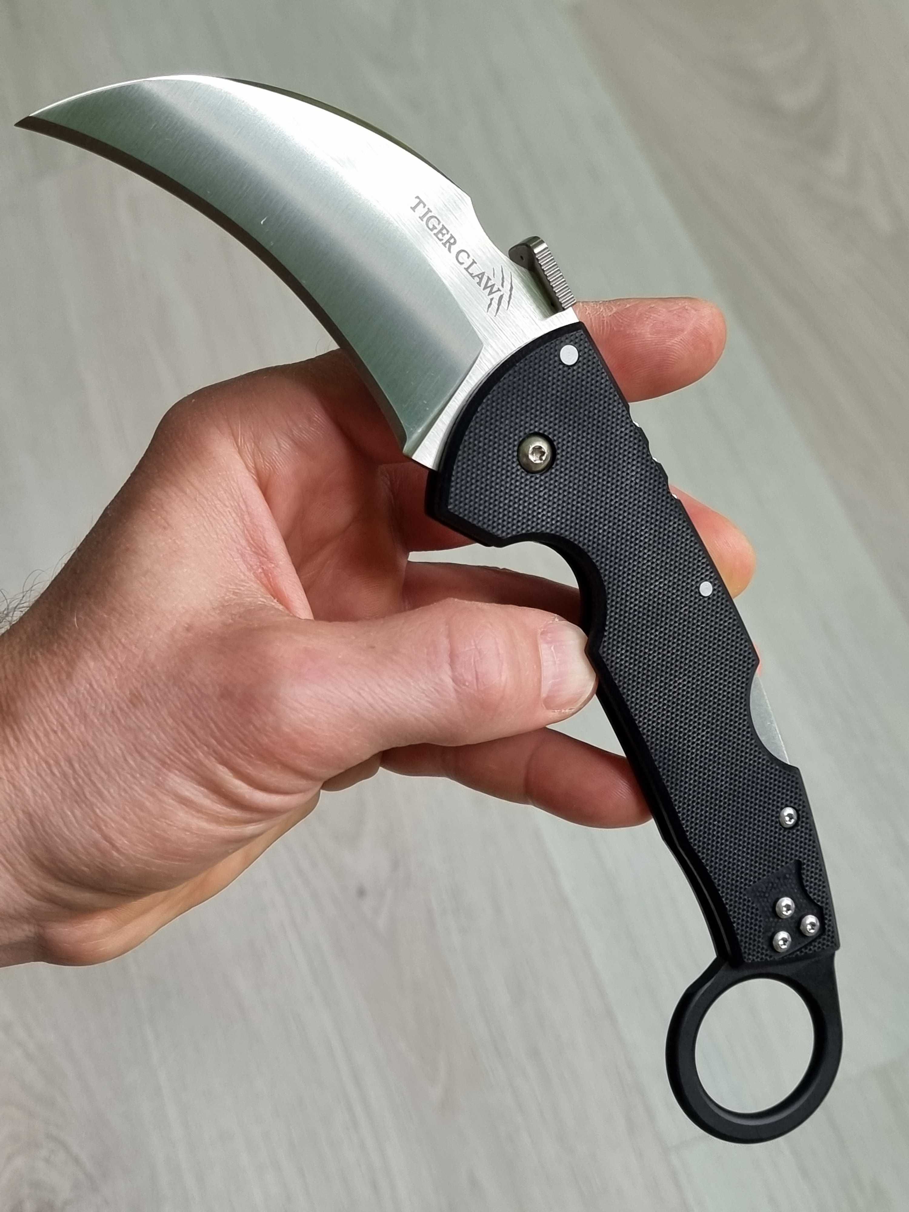 Cold Steel Tiger Claw S35VN Plain Edge